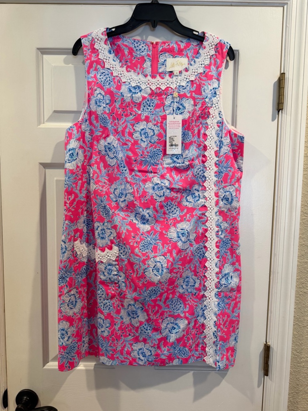 NWT Lilly Pulitzer Ginge Shift Romper SZ16; Sale Fail-never worn